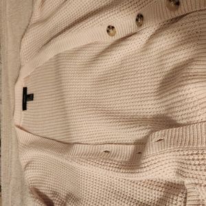 Cream cardigan